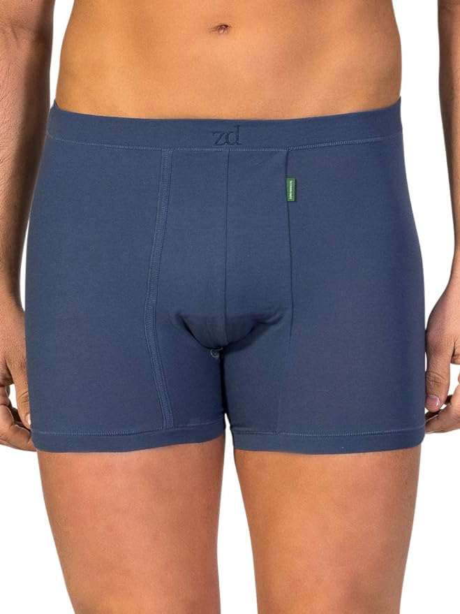 Boxer Abierto Helios Algodón Egipcio Color Atlántico. ZD