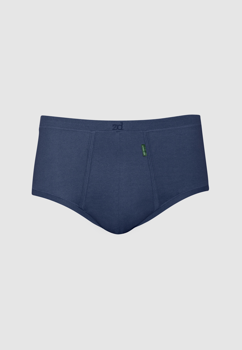 Slip Abierto Senior Algodón Egipcio Color Atlántico ZD