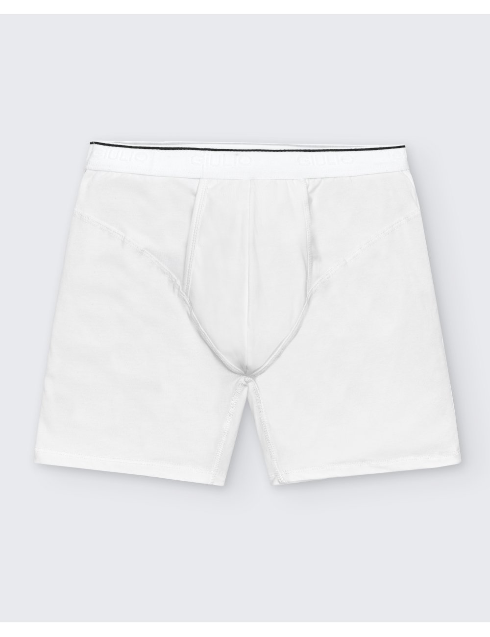 Bóxer Lycra Liso Blanco Giulio - Imagen 2