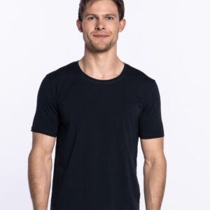 Camiseta Cuello Redondo de Algodón Orgánico, Ecologix, Punto Blanco. 33532-20