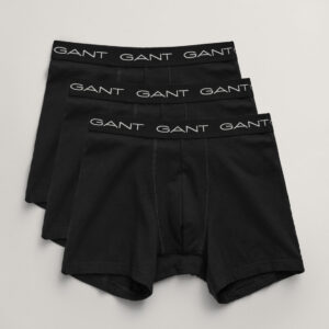 Pack de 3 Bóxers Color Negro de Gant