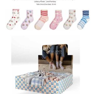 Calcetines Tacto Suave Mujer de Soxland. 1480