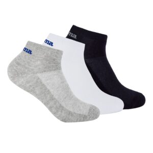 Pack de 3 Pares de Calcetines Tobilleros Altos Transpirables Joma. JS201802TA