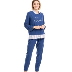 Pijama Lohe Vigore Bordado. Y211167.