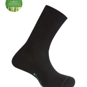 Calcetines de Bambú y Viscosa Con Puño Canalé de Punto Blanco. 74981w74981