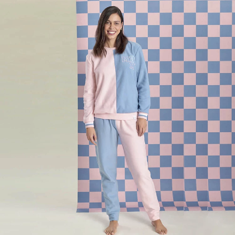 Pijama Mujer Otoño - Invierno Micropolar de Muydemi. 552012