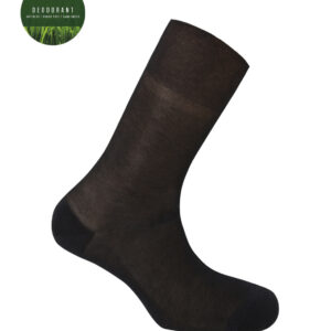 Calcetines de Hilo de Escocia de Canalé - Deodorant Punto Blanco. 13420