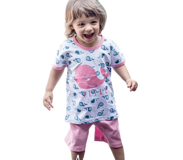 Pijama de Niña Algodón de Kinanit. KN210