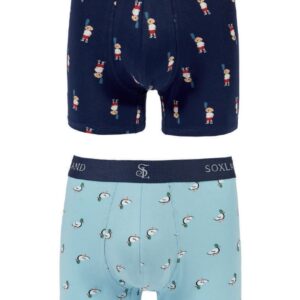 Pack 2 Bóxers Divertidos Con Patos y Perros de Soxland. 0212451