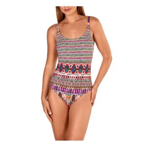 Bañador Estampado Tropical de Tamouré by Dolores Cortés. 3146