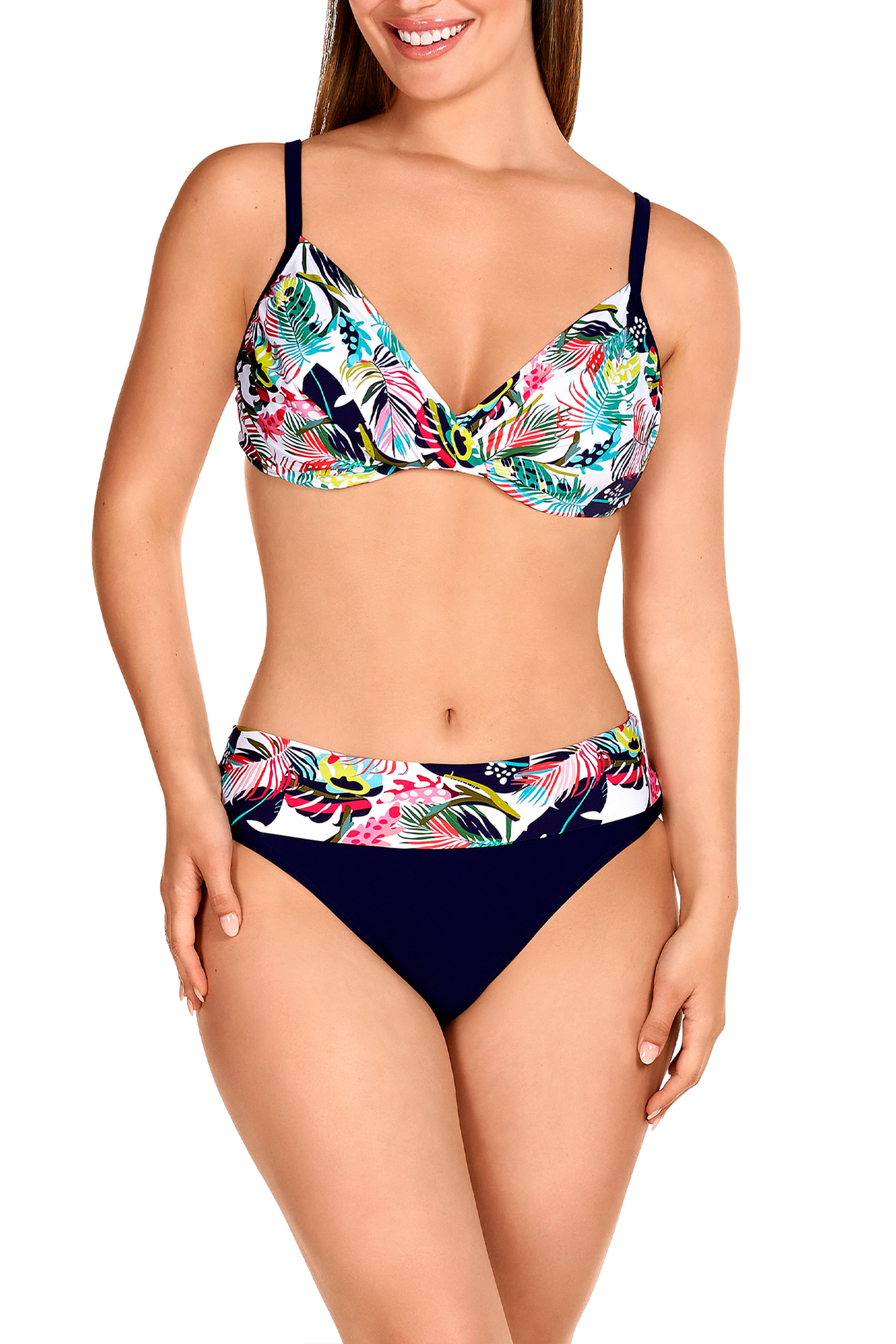 Bikini Capacidad Estampado Floral de Tamouré by Dolores Cortés. 3165