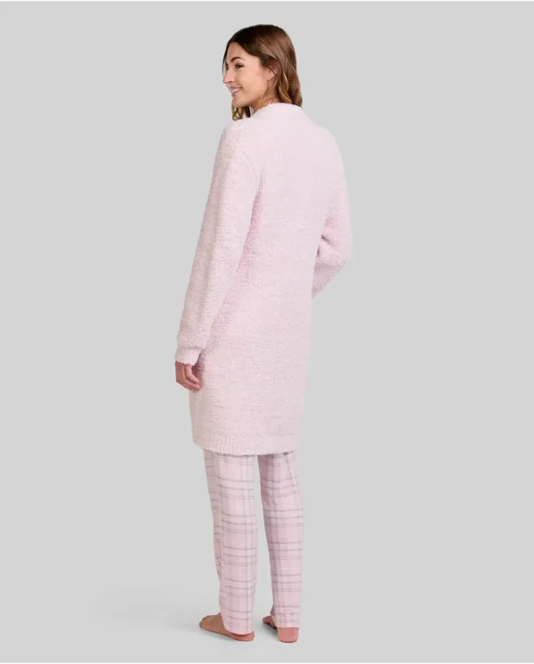 Bata de Mujer Abierta Rosa con Cremallera de Lohe. 251384 - Imagen 2