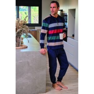 Pijama Hombre Spandex Rayas de Muslher. 255615