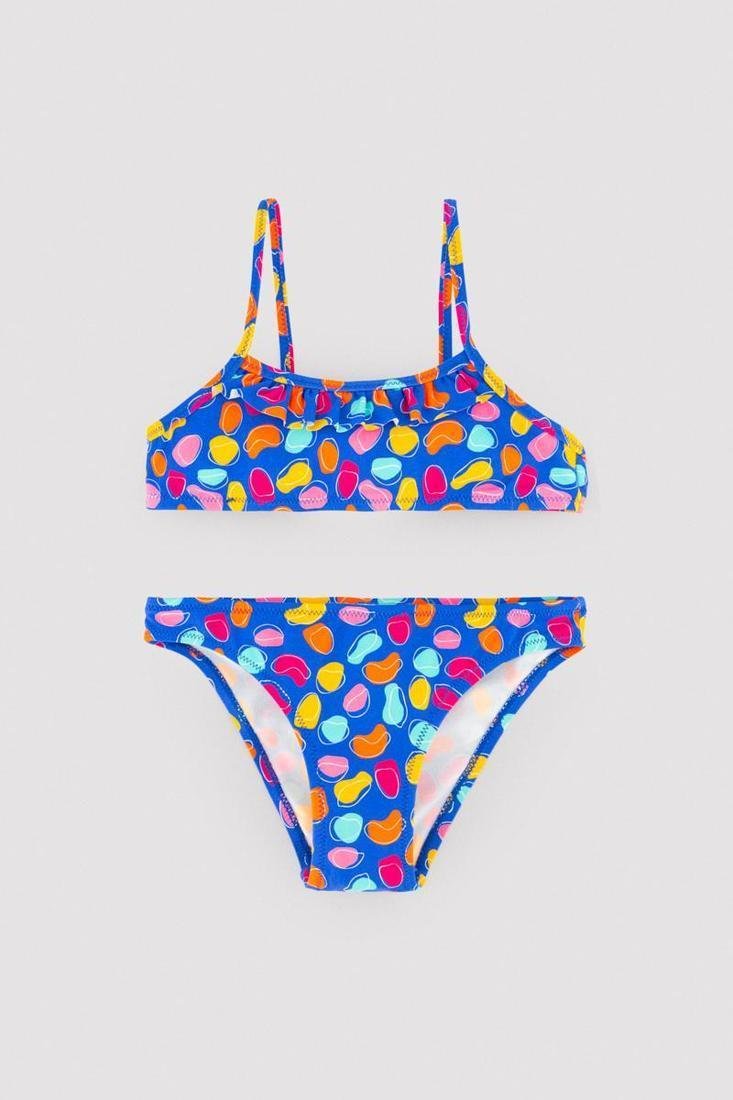 Conjunto de Bikini para Niña Ysabel Mora 95146 | Estampado Abstracto