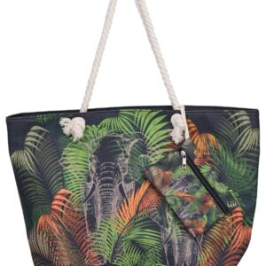 Bolso de Playa Elefante Rasdemar 26606 | Colección Verano Lencería Canela