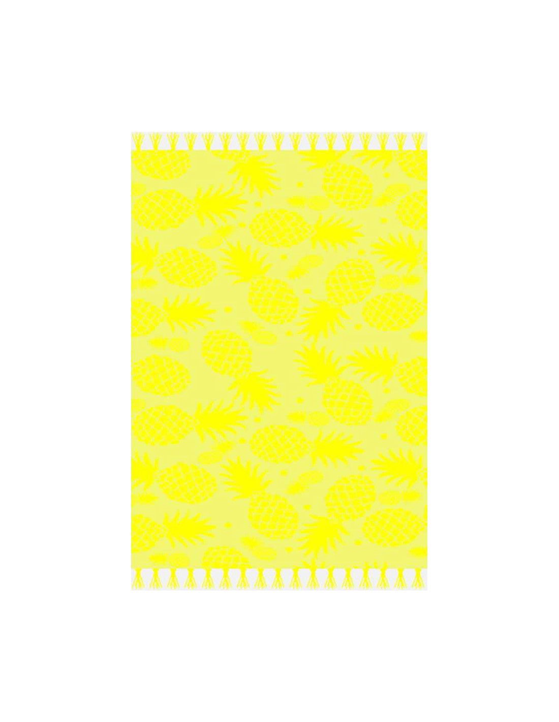Toalla de Playa de Algodón Egipcio Piñas Ferre Textil (86 x 165 cm)