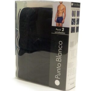Pack Bóxers de Bambú Hombre Punto Blanco – Ultra Suaves y Transpirables 33307