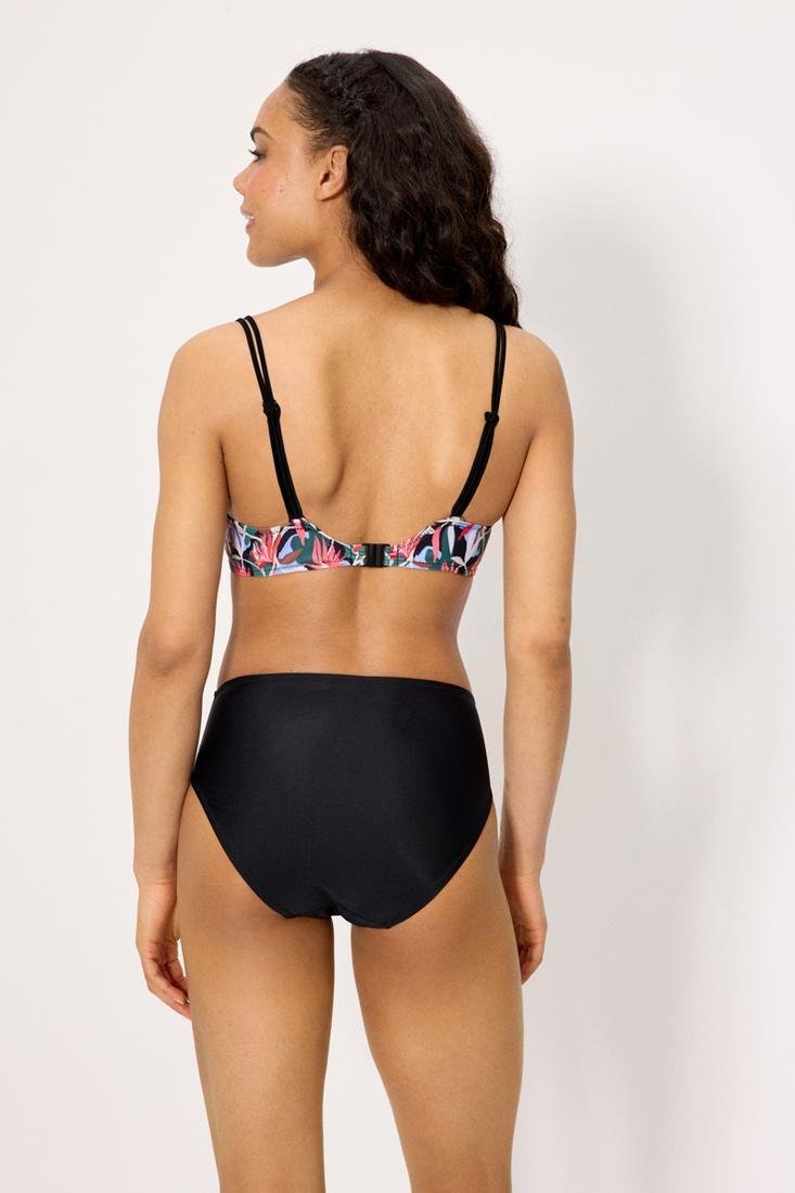 Bikini Reductor Pecho y Abdomen con Aros y Braga Alta (Copa D) - Ref. 83319 - Imagen 2
