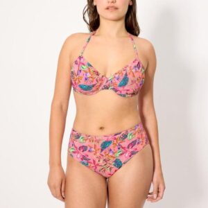 Bikini Reductor Copa D con Aros sin Relleno y Braga Alta Piqué - Ysabel Mora 83443
