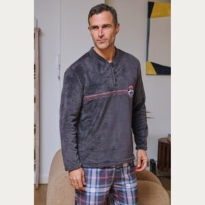 Pijama de Hombre de Invierno Coralina Muslher 265655