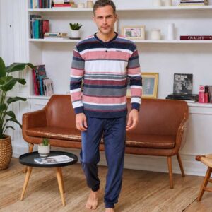 Pijama Largo de Hombre en Spandex Térmico Muslher 265608